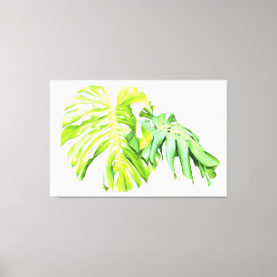 Monstera Artistic Löv Study Canvastryck