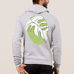 Monstera blad Abstrakt Växt Illustration Grönska T Shirt