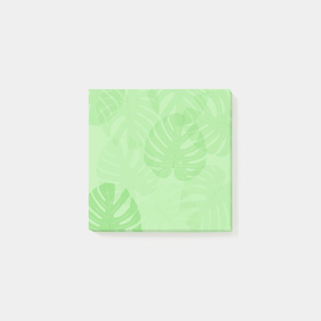 Monstera blad Post-it lappar (Framsida)