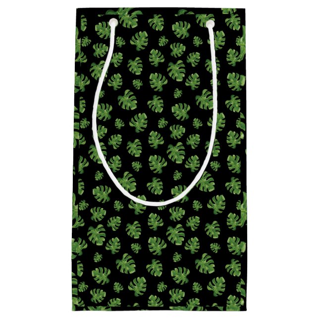 Monstera blad presentväska (Framsidan)
