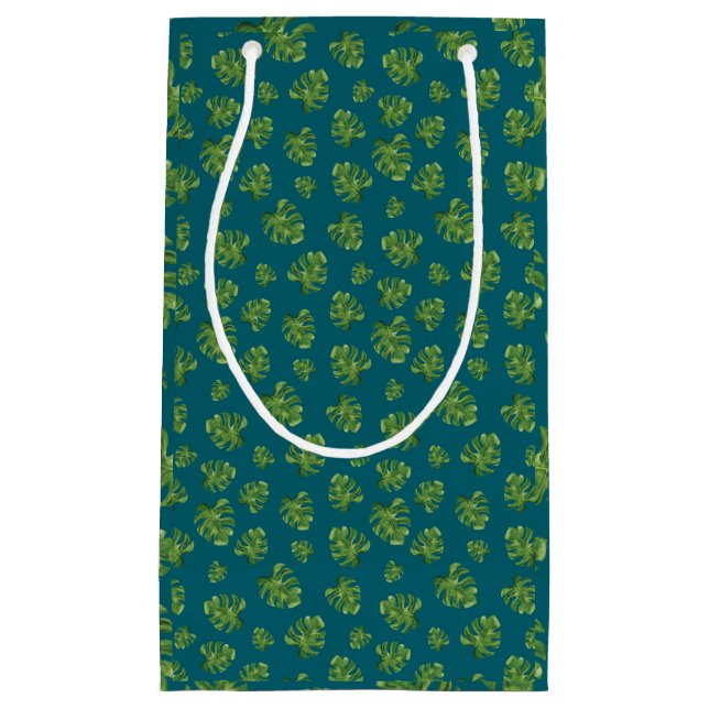 Monstera blad presentväska (Framsidan)