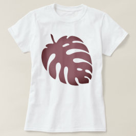 Monstera blad t shirt
