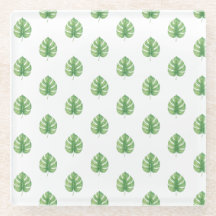 Monstera bladgrön design.