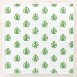 Monstera bladgrön design.