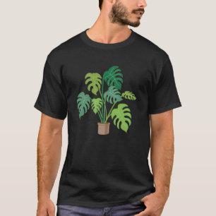 Monstera Deliciosa House Plant T Shirt