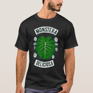Monstera Deliciosa Plnt LVR Aroid Klubb Botanist G T Shirt
