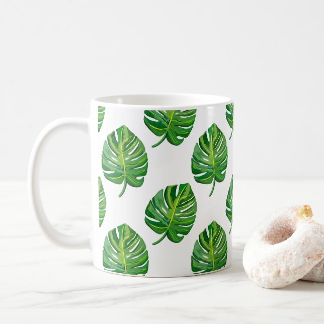 Monstera Kaffemugg (Med munk)