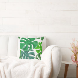 Monstera Kudde