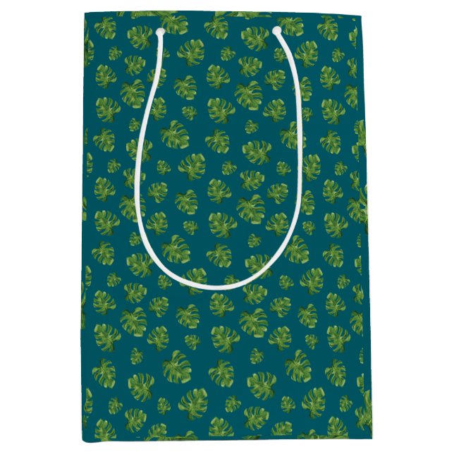 Monstera Leaf Gift Bag (Framsidan)