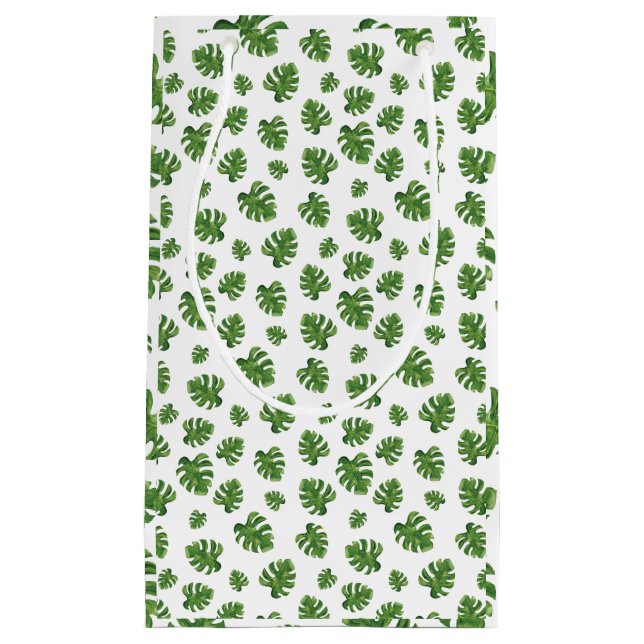 Monstera Leaf Gift Bag (Framsidan)