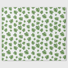 Monstera Leaf Wrapping Paper Presentpapper