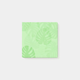 Monstera Leaves Post-it Notes Block