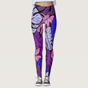 Monstera Löv #4 Leggings