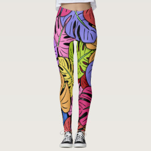 Monstera Löv #5 Leggings