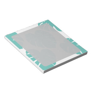 Monstera Löv botaniska växten Älskare Anteckningsblock