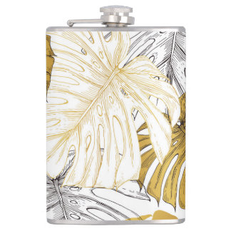 Monstera Löv: Golden White Fickplunta