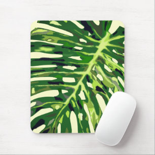 Monstera Löv-musen la Färg Musmatta