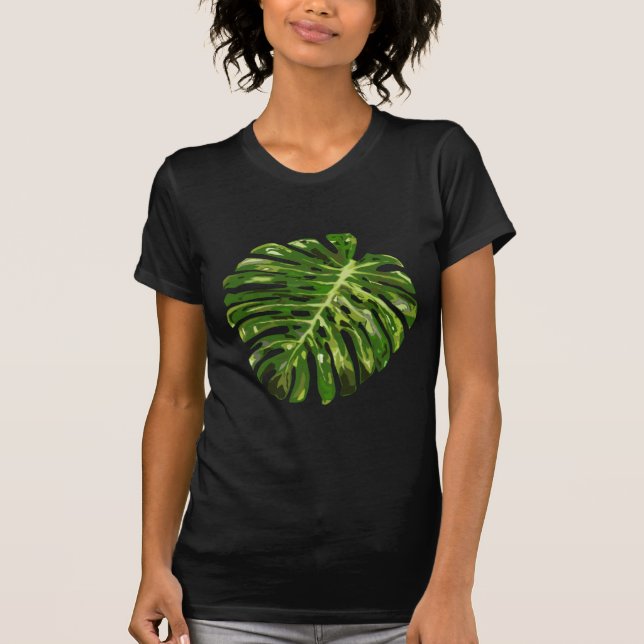 Monstera Löv T-Shirt (Framsida)