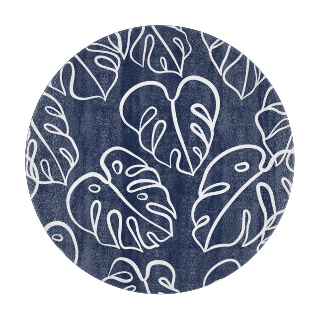 Monstera Löv: Vintage Hand plockade. (Framsidan)