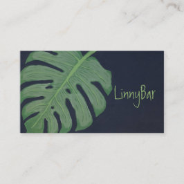 Monstera Löv Visitkort