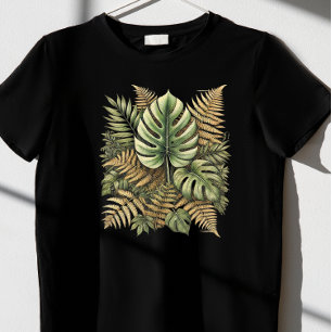 monstera lövs Shirt T