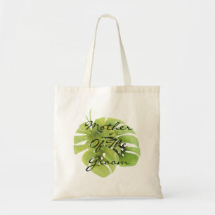 Monstera lövs tygkasse