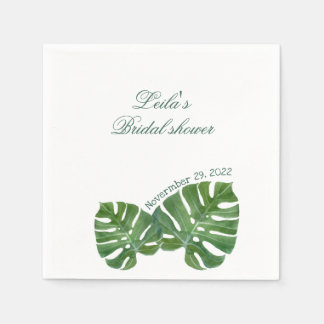 Monstera party pappersservett