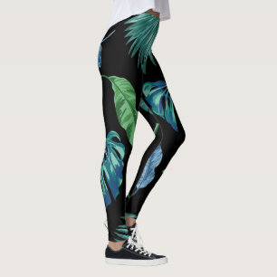 Monstera Philodendron House Leggings