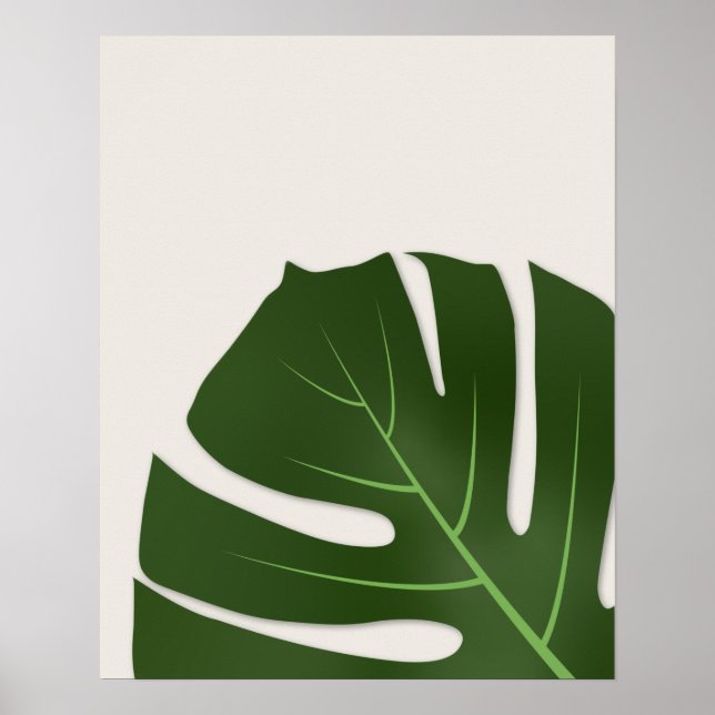 Monstera Poster (Framsidan)