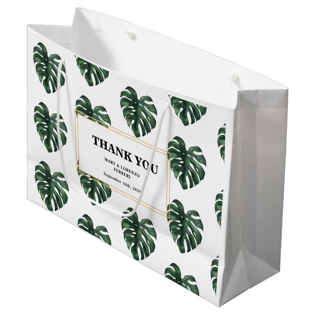 Monstera Tack Bröllop (Framsidan Vinklad)