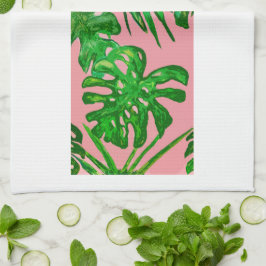 Monstera Tea Towel Kökshandduk