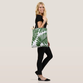 Monstera Tote Bag Tygkasse