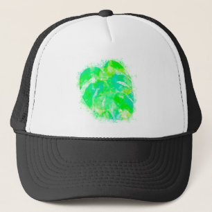 Monstera Watercolor Keps