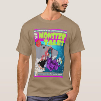 Monsterales Serietidningsomslag familj T Shirt