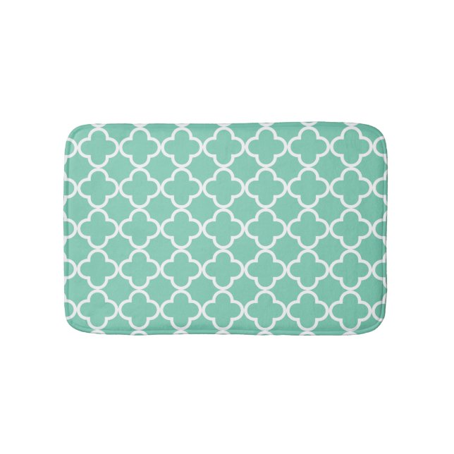 Mönsteranpassningsbar för DIY Quatrefoil Badrumsmatta (Framsidan)