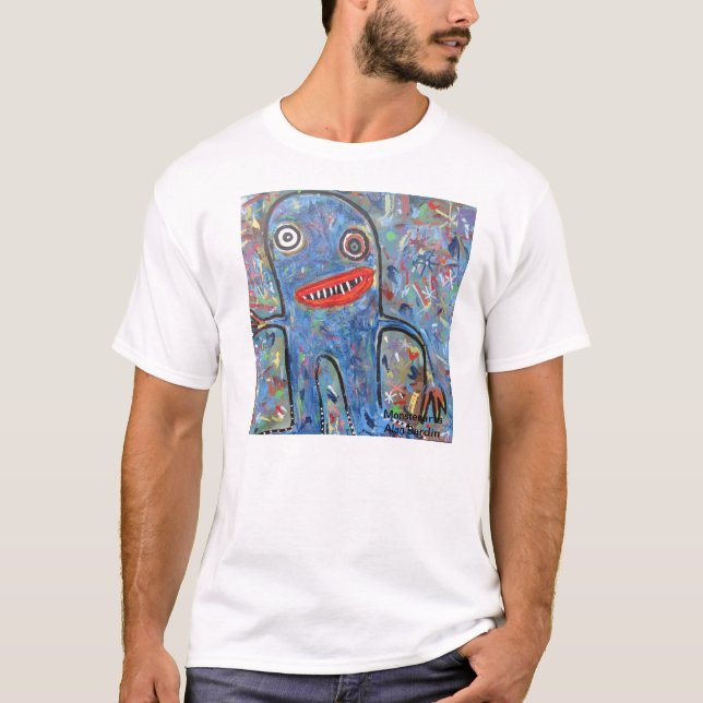 Monsterarts tshirt av Alan Bardin Tee (Framsida)