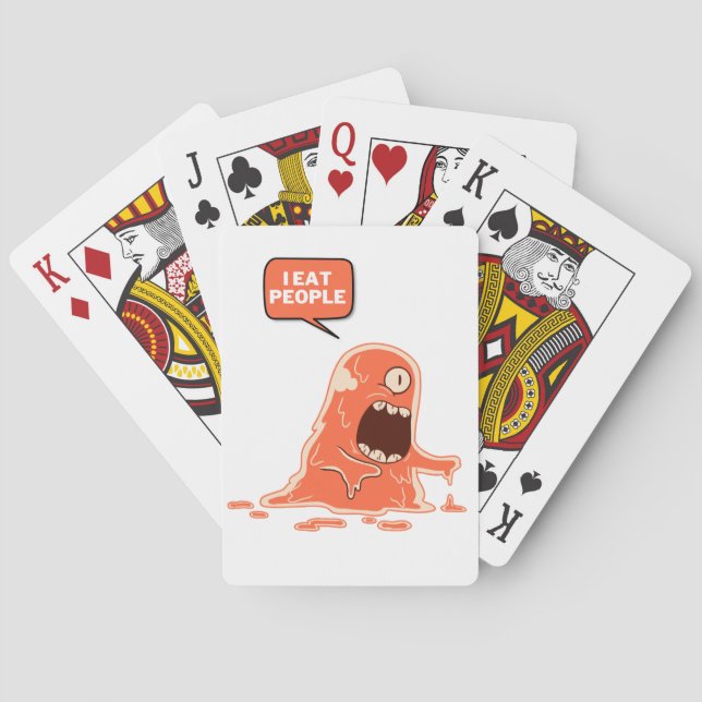 monsterätare casinokort (Baksidan)