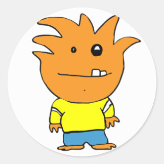 MonsterBall Runt Klistermärke