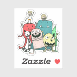 Monsterbarn Klistermärken