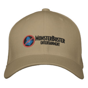 MonsterBuster Hat Broderad Keps