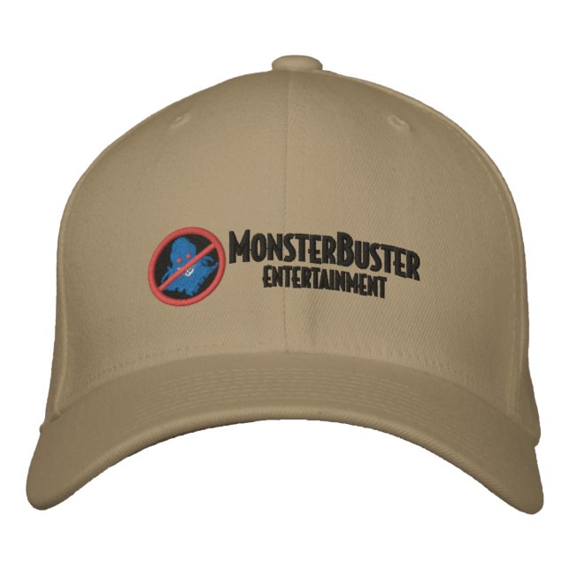 MonsterBuster Hat Broderad Keps (Framsida)
