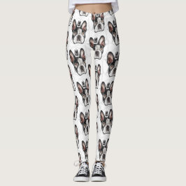 Mönsterdamasker & strumpbyxor: Terrier för kung Leggings