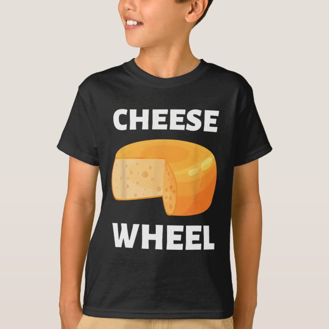 Mönsterdesign för videospel för osthjul t shirt (Framsida)