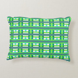 Mönsterdesign i skalning och Grönt Prydnadskudde