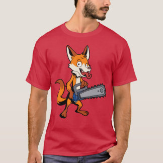 Monsterdjur Motorsåg För familjen T Shirt