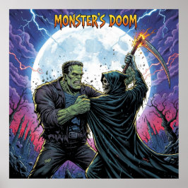 Monsterdöd Poster