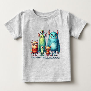 Monsterfamiljen - Happy halloween! T Shirt