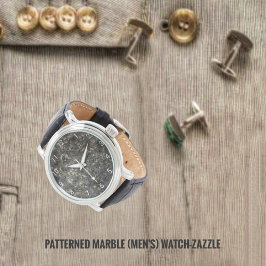 Mönsterfolie (Manar) Armbandsur