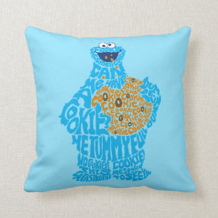 Mönsterfyllnad för Cookie Monster Kudde