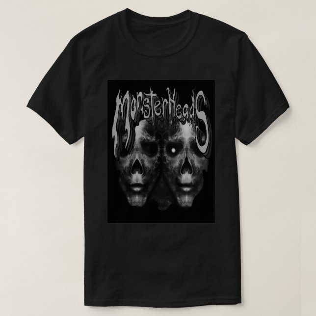 MonsterHead Zombies T Shirt (Design framsida)